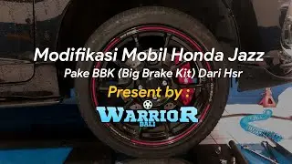 Modifikasi Mobil Honda Jazz Pake BBk (Big Brake Kit) dari HSR