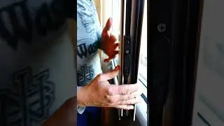 CIERRE Pasador con Mando  #ventanas #ahorroenergético #cerradura
