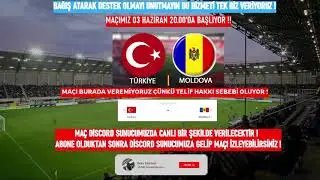 TÜRKİYE - MOLDOVA MAÇI CANLI İZLE - MAÇ DİSCORD ADRESİMİZDE