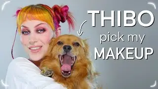 MY RESCUE DOG PICK MY MAKEUP 🦊