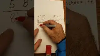 How to Add Inches and Feet