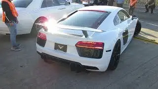 Vorsteiner Audi R8 V10 Plus w/ Larini Exhaust