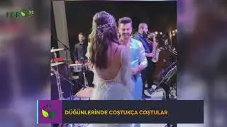 ÇEŞME’DE EVLENEN DENİZ BAYSAL İLE BARIŞ YURTÇU’NUN DÜĞÜNÜNDE NELER YAŞANDI?