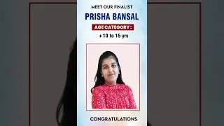 Meet Our Finalist l India's Super Model Junior Mr. & Ms. 2024 Season 4 