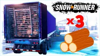 Лучшие прицепы для средних бревен 🚚 SnowRunner | Моды