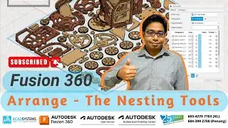 Autodesk Fusion 360 Arrange - The Nesting Tools