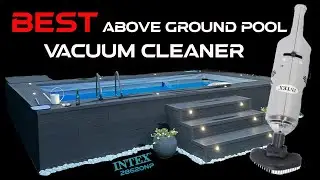 💧🏊 Best Vacuum Cleaner for your Above Ground Pool // INTEX 28620NP