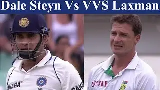 Dale Steyn Fantastic Bowling Vs VVS Laxman - Great Battle