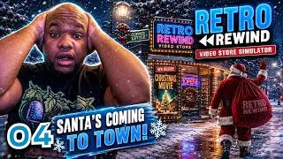 Santa Came to Town… And Business is BOOMING 🎄📼 | Retro Rewind: Video Store Simulator (Part 4)