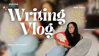 📚 Starting a new novel // project reveal, romantasy, writing vlog