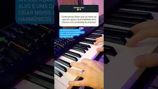 Antecipação de Acordes #professordepiano #rearmonização #jazpiano