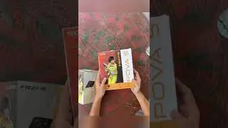 បើកប្រអប់ Techno Pova 5 gaming phone