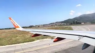 EeasyJet A320WL AGP-MXP Departure