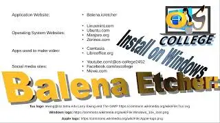 Install Balena Etcher on Windows