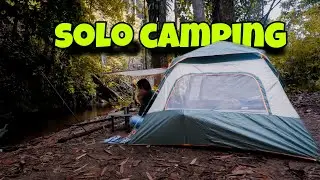 #solocamping #nature #camping                      Solo camping at sg.rian kepayang simunjan