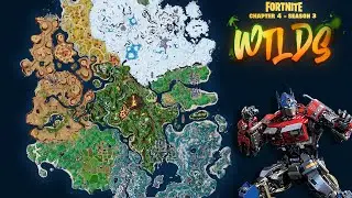 FORTNITE WILDS! Chapter 4 Season 3 Map Concept