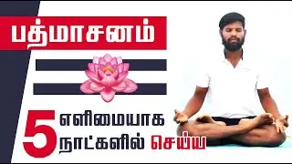 benefits, and easy steps to perform Padmasana (Lotus Pose) #yoga #gnaniyoga #yogaposes