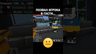Позвал игрока в гости... (Майнкрафт сервер) 