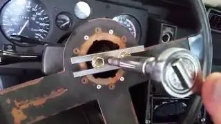 How to install camaro steering wheel without a hub