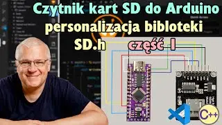 Jak spersonalizować bibliotekę SD.h do obsługi czytnika kart SD w Arduino.