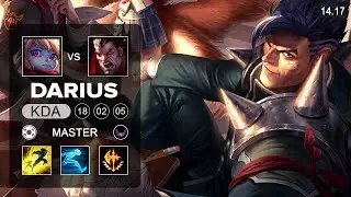 Darius vs Poppy Top - KR Master - Patch 14.17 Season 14
