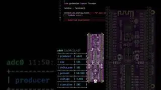 Pythonion New Features:  Print Event Data as Table