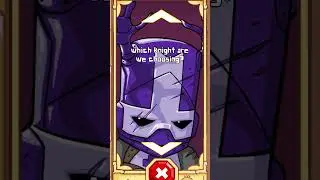 Which knight are we choosing? 
