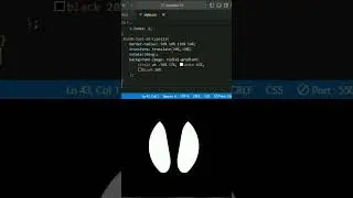 Create Apple Logo HTML CSS 