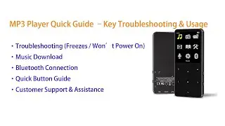 Tips for Self-Solving Minor MP3 Player Malfunctions?