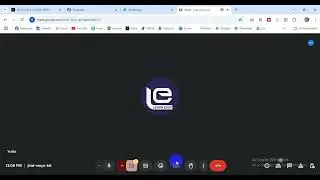 How to share screening on google meeting?