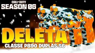 *META AKIMBO* A CLASSE BUFFADA DE P890 DUPLAS ESTÁ DELETANDO NA SEASON 6!! | CLASSE P890 WARZONE 2.0