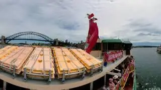 Australia Day Ferrython 2024 Circular Quay ~ 360°