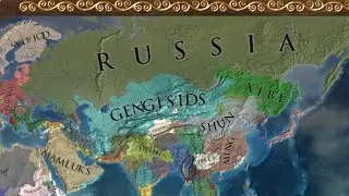eu4 muslim russia timelapse with mod broken cross