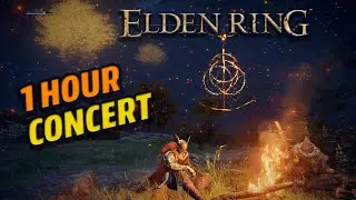 🌙🌞 Elden Ring Vendor Concert - 1h with day & nigth cycle and fire crakling