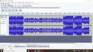 Merge Multiple Audio Tracks to One Track in Audacity