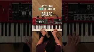 What if "Blue" by #Eiffel65 had different styles? Which one's your favorite?😎⚡️ #piano #pianist