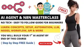 Best AI Agent Masterclass on YouTube | N8N Full Course | Learn how to Use N8N | Kuku Courses