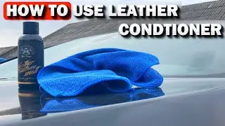 How To Condition Leather Seats