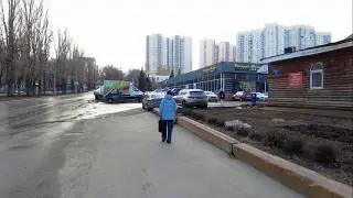 Влог из Саратова! Я иду по 2-й Дачной от Почты России на Саперной улице до СДЭК на улице Дубовикова
