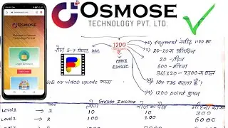 Full plan। Osmose technology private limited। एक महीने में 100000 कमाए। #osmosetechnology