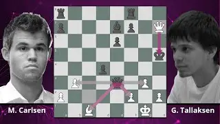 Magnus Carlsen vs Geir Sune Tallaksen Ostmoe | An Order of Magnustude | 2005 Norwegian Championship✅