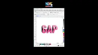 Cut Text effect  CorelDraw Tutorials 