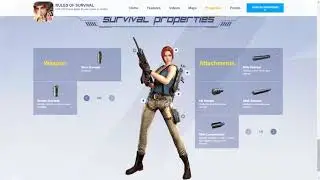 RULES OF SURVIVAL - СТВОЛЫ И ШМОТКИ ИЛИ ЧТО ЕСТЬ В ИГРЕ