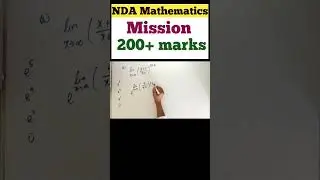 NDA/JEE Mathematics Tricks || Easiest way to solve questions