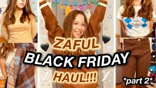 ZAFUL BLACK FRIDAY TRY-ON HAUL 2021!! *part 2*