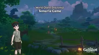 Genshin Impact - Temaria Game (World Quest) + Fail Dialogue
