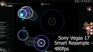 FFmpeg vs Sony Vegas 17 vs Premiere Pro | Resample 480fps - osu!