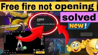 SORRY, SERVER IS NOT ONLINE YET. PROBLEM SOLUTION/ERROR SORRY, SERVER IS NOT ONLINE YET PROBLEM FF