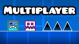Playing Minigames In Geometry Dash (With A Multiplayer Mod)