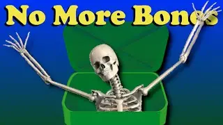 Remove Armature From Mesh - Delete Bones in Blender